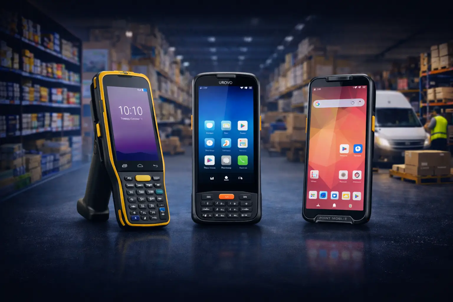 Rugged PDA barcode scanners and handheld mobile computers Streamlining operations in warehousing, logistics, retail & healthcare